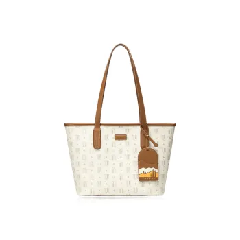 NUCELLE PVC Shoulder Bag Tote Bag Portable Laptop Bag Regular Women's Multicolor