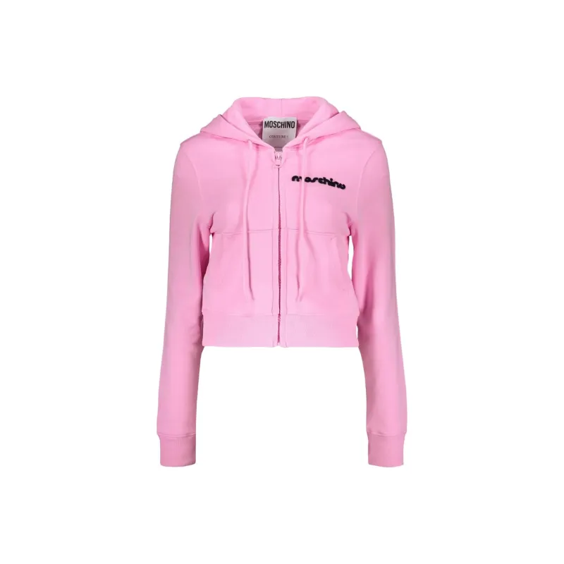MOSCHINO Cotton Zip up Hoodie-0