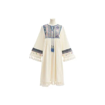 Snbl Long Sleeved Dresses Women's White
