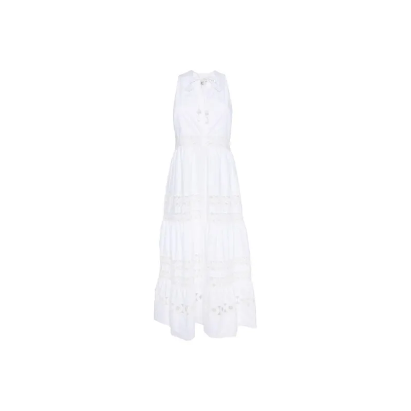 Sachin & Babi Positano Embroidered Cotton Dress-0