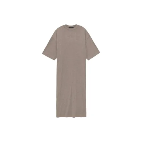 Fear Of God Essentials Long-Sleeved Dresses Women's Core Heather/Core Heather