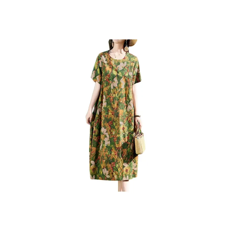 Mapping Short Sleeved Dress Women's-2
