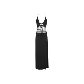 CHRISTOPHER ESBER Slip Dresses Women's Black