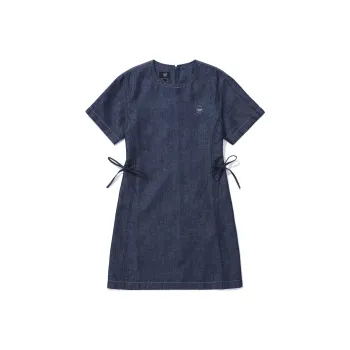 COVERNAT SS24 Short Sleeved Dress Women's Indigo