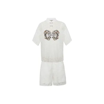 BBLLUUEE Casual Suit Women's Crescent White