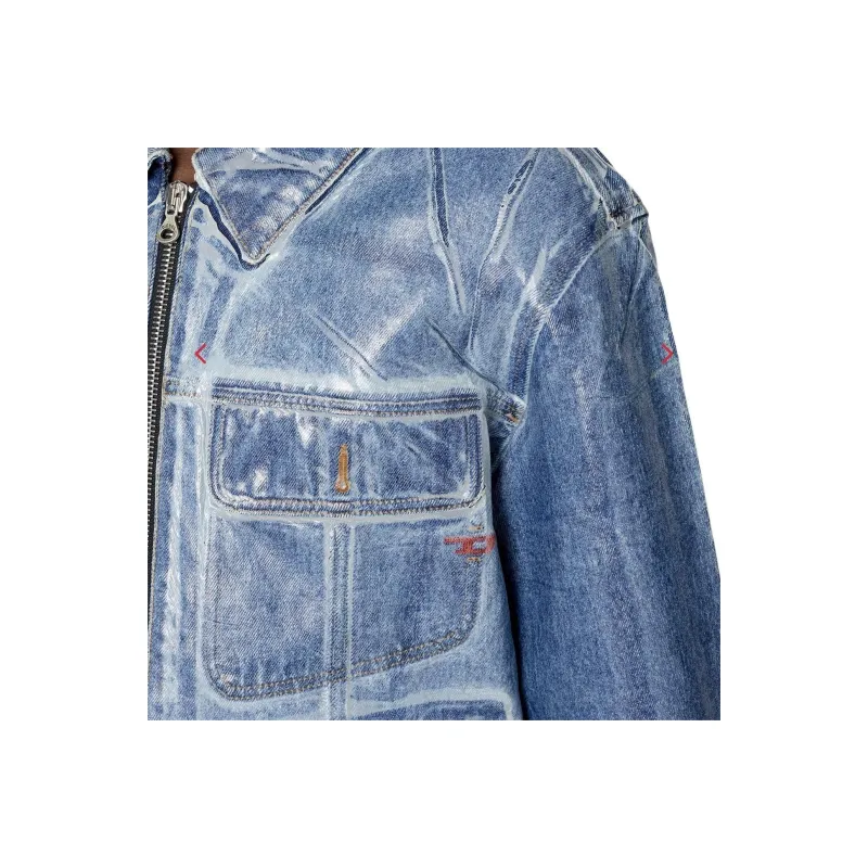 DIESEL Jackets Men Blue-4