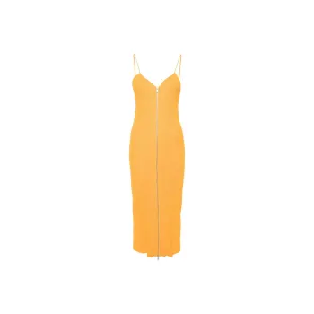 JIL SANDER Knitted Zip up Dress