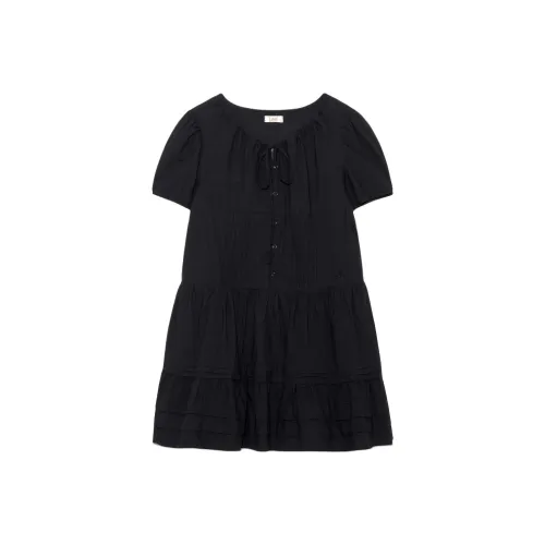Lee Short Sleeved Dresses Women's Black
