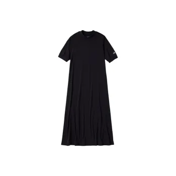 Champion SS24 Short Sleeved Dress Women's Beige Black
