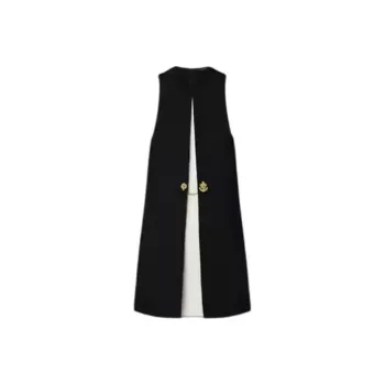 LOUIS VUITTON Graphic Box Pleat Dress