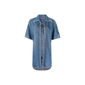 Petar Petrov Short-Sleeved Dresses Women's Blue