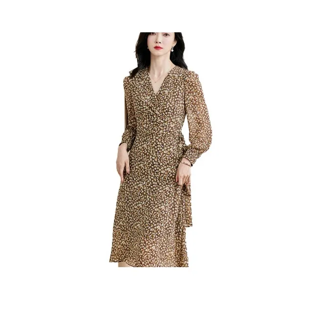 MISSSHINE Long Sleeved Dresses Women's-2