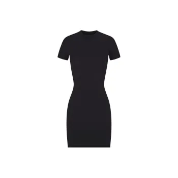 Skims Short Sleeved Dresses Women's ONYX/Onyx