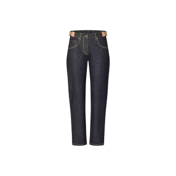 LOUIS VUITTON Eyelet Tab Jeans