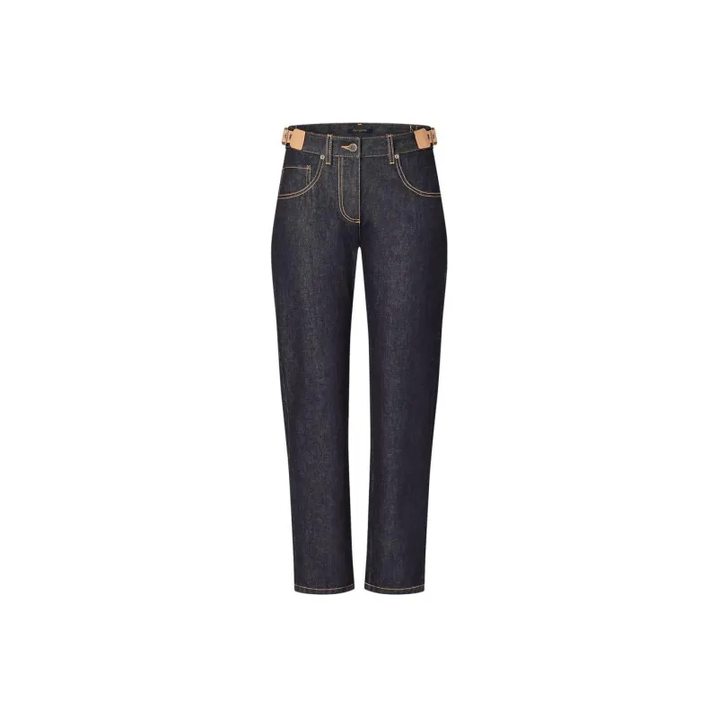 LOUIS VUITTON Eyelet Tab Jeans-0