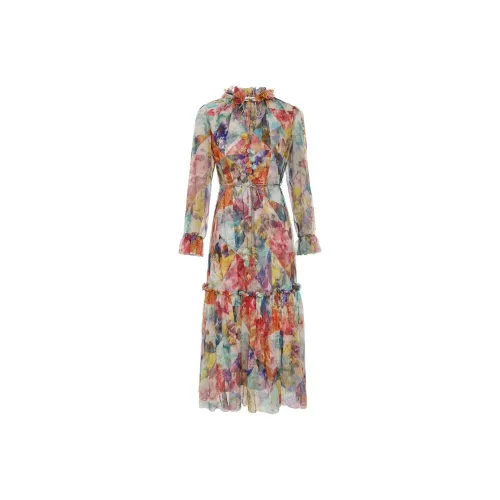 Zimmermann Floral-print Silk Maxi Dress