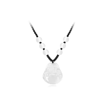 Love Link Chalcedony Necklaces Unisex