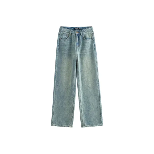 Initial Language Jeans Women's Light Blue