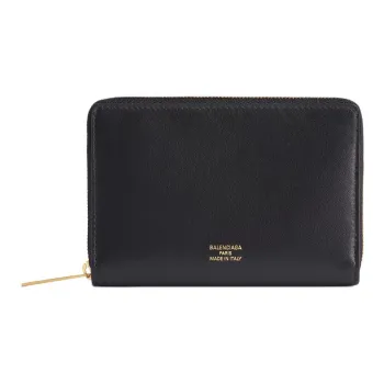 Balenciaga Calfskin Key Pouch Women's Black