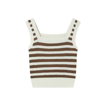 JESSYLINE Tank Tops Women's Coffee