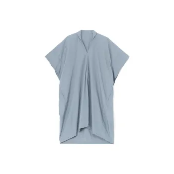Yohji Yamamoto Short Sleeved Dresses Women's Gray