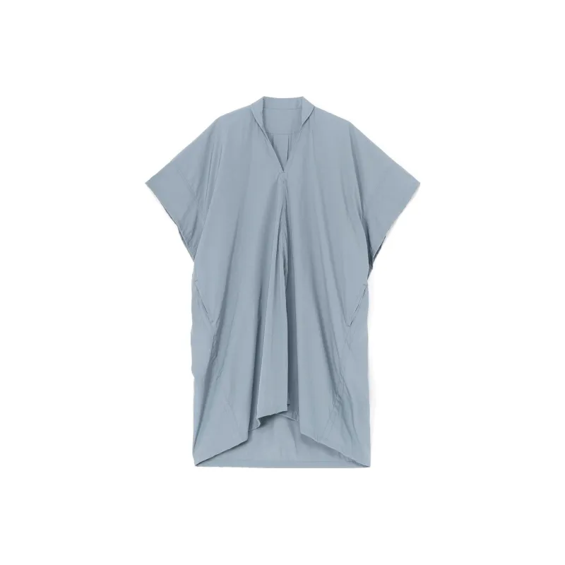 Yohji Yamamoto Short Sleeved Dresses Women's Gray-0