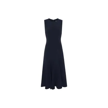 THEORY Crepe Flared Dress