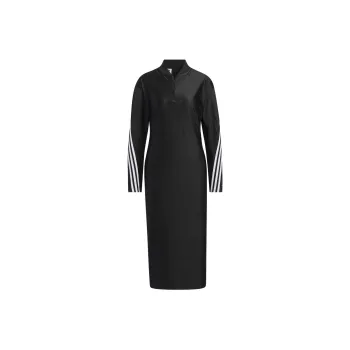 Adidas x YANGGUIDONG LIANMINGKUAN Samuel Gui Yang Dress Long Sleeved Dresses Women's Black