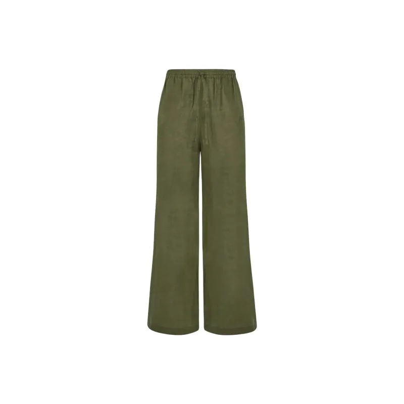 PAROSH Casual Pants Women's Green-0