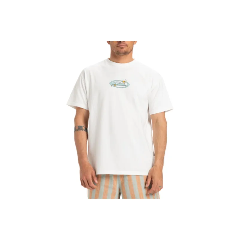 Quiksilver T Shirts Men White WBK0-0