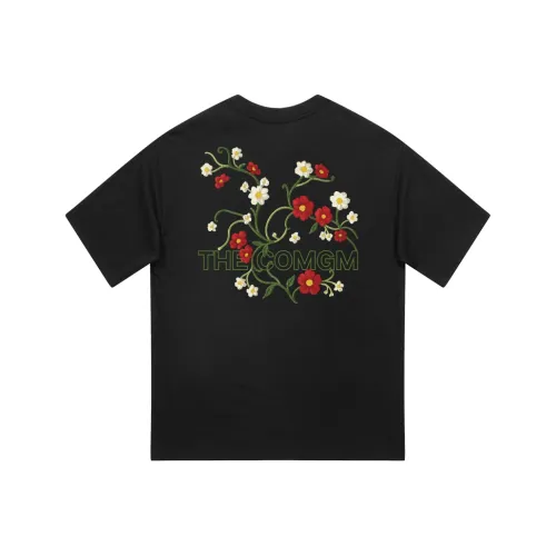 COMGM Drop Shoulder Sleeve T Shirt Women's