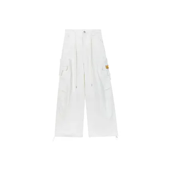 B.Duck Jeans Women's White