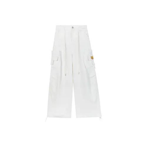 B.Duck Jeans Women's White