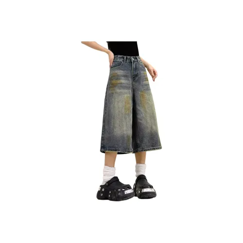 Ordifen Jeans Women's Nostalgic Blue