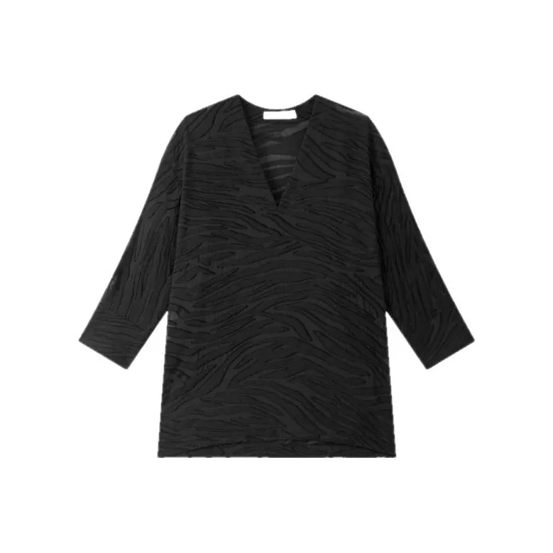 IRO NIGHT Long-Sleeved Dresses Women's Black-0