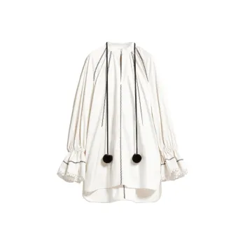 MaxMara Long Sleeved Dresses Women's White