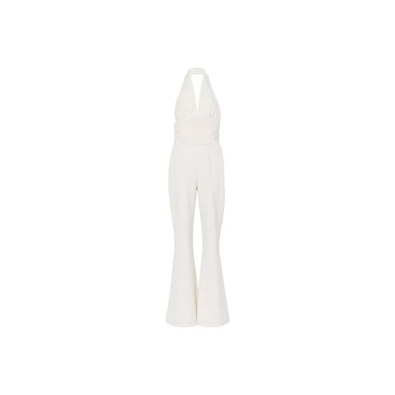 ELIE SAAB Sleeveless Halterneck Jumpsuit-0