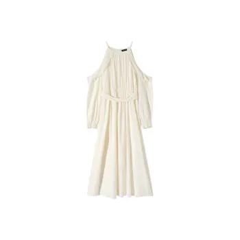 Incolore Long Sleeved Dresses Women's White