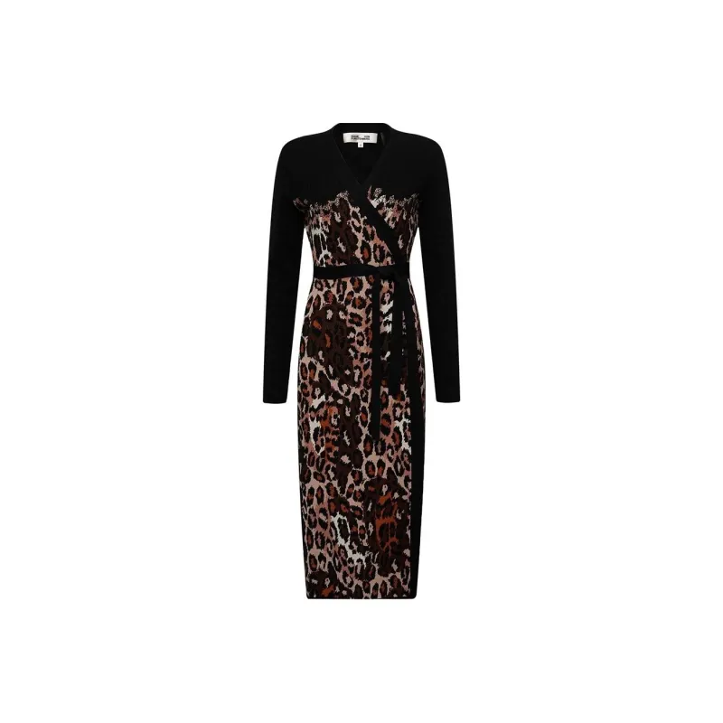 DVF Diane Von Furstenberg Savannah Wrap Dress-0