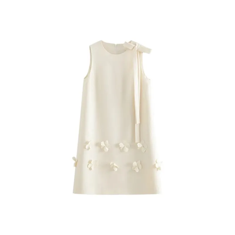 HDFULERN Sleeveless Dress Women's-0