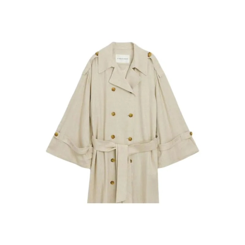 By Malene Birger Alanise Double breasted Trench Coat-4