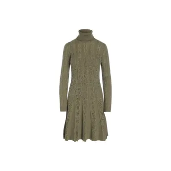 Polo Ralph Lauren Long Sleeved Dresses Women's Green