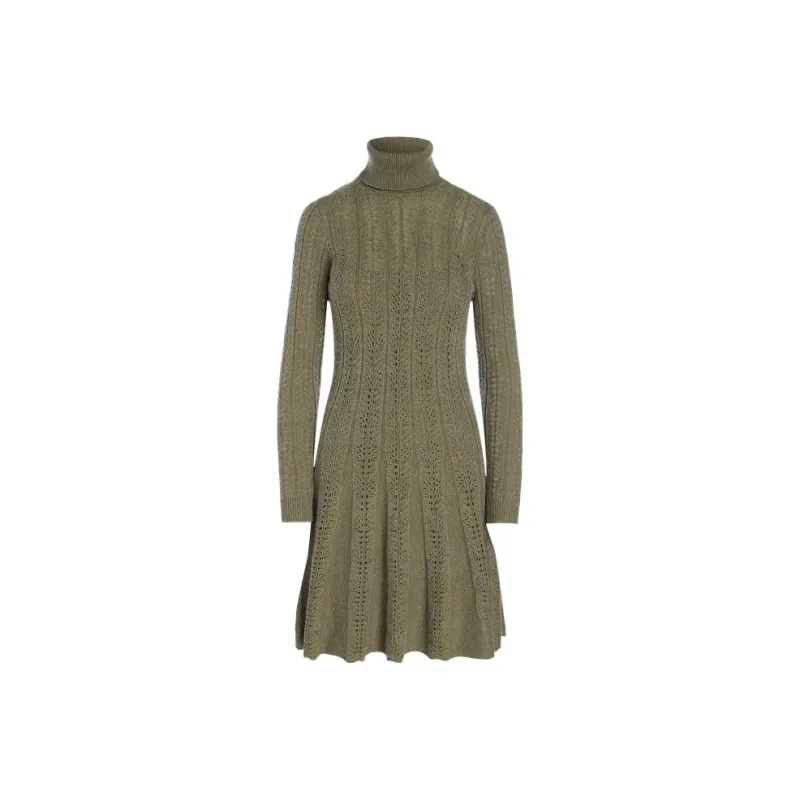 Polo Ralph Lauren Long Sleeved Dresses Women's Green-0