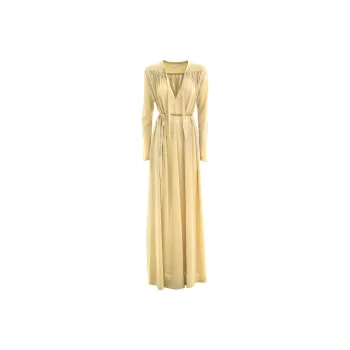 Zimmermann Long-Sleeved Dresses Women's Gold