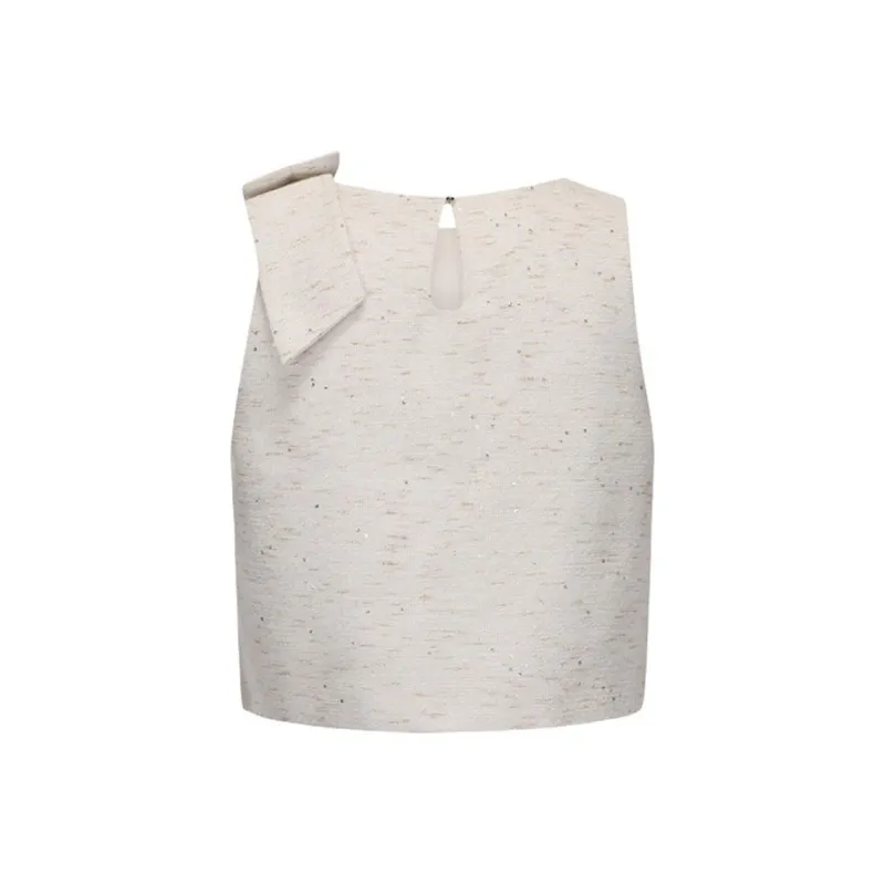 GIMING Crop Tops Women's White-1