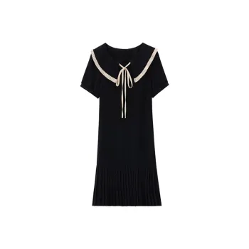 Local Gal Short Sleeved Dress Women's Black