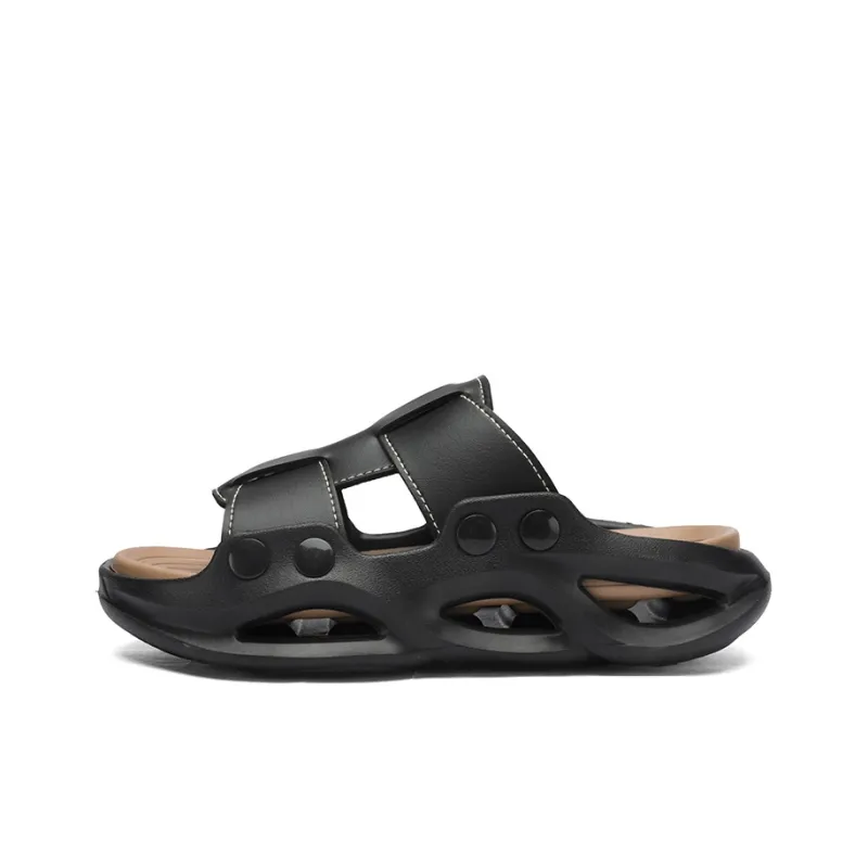 Darcy Sen Slide Slippers Men Khaki/Black/Brown-7