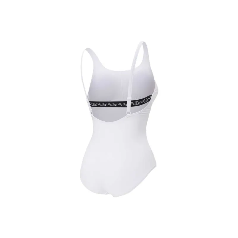 Speedo One piece Swimsuit Women's White Black-1