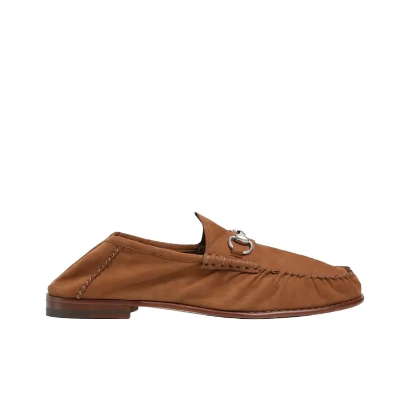 GUCCI Gigi Casual Shoes Men's Brown-1