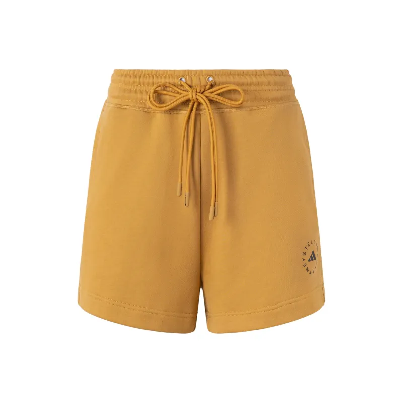 Adidas TRUECASUALS TERRY SHORT Casual Shorts Women's Sand Dune Brown-0